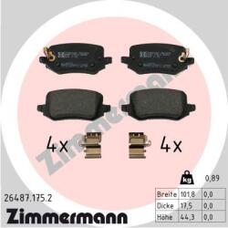 ZIMMERMANN set placute frana, frana disc ZIMMERMANN 26487.175. 2