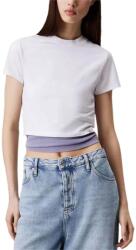 Calvin Klein T-Shirt Clean Cropped Short Sleeve Tee J20J225237 YAA brilliant white (J20J225237 YAA brilliant white)