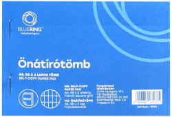Bluering Önátírótömb A6, 50x2lap, franciakockás Bluering® - vegyesbolt