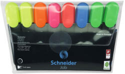 Schneider Szövegkiemelő készlet 1-5mm, Schneider Job 150 6+2 szín - vegyesbolt