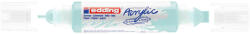 edding Akril marker 2-3mm, és 5-10mm, 3D kétvégű Edding 5400 pasztellkék - vegyesbolt