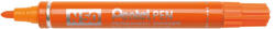 Pentel Alkoholos marker fém testű 4, 3mm kerek hegyű N50-FE Pentel Extreme narancs - vegyesbolt