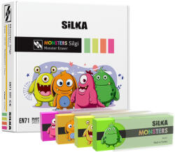 Silka Radír, szörnyek, 20 db/display, Silka - vegyesbolt