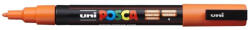 uni Dekormarker 0, 9-1, 3mm, Uni Posca PC-3M narancs - vegyesbolt
