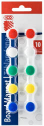  Ico Mágnes 15mm, 10 db/csomag, 5 klf. szín vegyesen Ico - vegyesbolt