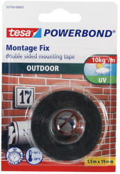 tesa Ragasztószalag, rögzítőszalag, 19mmx1, 5m UV álló Power Tesa - vegyesbolt