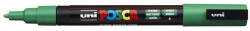 uni Dekormarker 0, 9-1, 3mm, Uni Posca PC-3M zöld - vegyesbolt