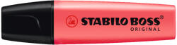 STABILO Szövegkiemelő 2-5mm, vágott hegyű, STABILO Boss original piros - vegyesbolt
