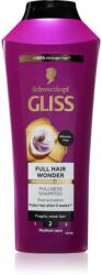 Schwarzkopf Gliss Full Hair Wonder regeneráló sampon meggyengült hajra 400 ml