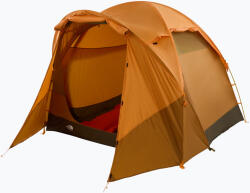 The North Face Wawona 4P light exuberance narancssárga/ timber tan/ new taupe green 4 személyes kemping sátor