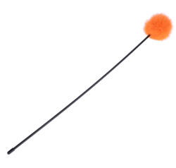 Zooplus Basics zooplus Basics Pompom tollas játékpálca, narancssárga
