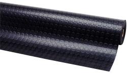 Notrax Dots 'n' Roll csúszásgátló szőnyeg penny felülettel, fekete, 100 x 200 cm