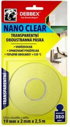 Den Braven NANO CLEARg, 19 mm × 2 mm x 2, 5 m (B8220BD)