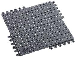 Notrax 575 De-Flex rakodólap, 450 x 450 x19 mm, fekete, 1 db-os csomag