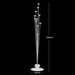 Flippy Suport pentru Baloane, Flippy, cu Un Strat, pentru 11 Baloane, 104 cm, Transparent (teo-134217)