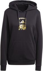 Adidas adidas Tech Metallic Graphic Hoodie L | Femei | Hanorace | Negru | JN1291