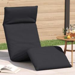 vidaXL fekete oxford-szövet összecsukható napozóágy 175x54x8, 5 cm (4019753) - vidaxl