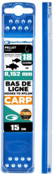 Garbolino Competition Hooks To Nylon 14 Lapkás, Szakáll Nélküli Pellet Carp Monofil Előkötött Horog 8db (GOMAM02420BNH14L16)