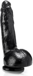 HARDTOYS DP1007V - prémium, érzéki vibrátor 18 cm hosszú, 5 cm széles