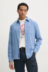 Tommy Hilfiger pamut ing férfi, galléros, regular, DM0DM20669 - kék XL