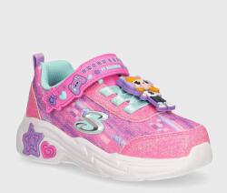 Skechers gyerek sportcipő SNUGGLE SNEAKS fekete, 302214N - fekete 24