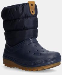 Crocs gyerek hótaposó CLASSIC NEO PUFF BOOT sötétkék, 207684 - sötétkék 37/38