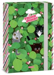 Ars Una cicás füzetbox A5 Think Pink Leaves