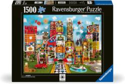 Ravensburger - Eames Collectors Edition - House of Cards Fantasy 1500 darabos kirakó (12000434)