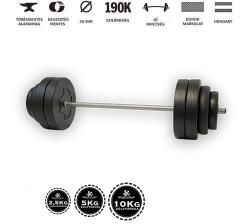 GazoFitness GazoFitness® Kétkezes Súlyzó 57 Kg
