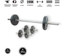 GazoFitness GazoFitness® Hardcore Készlet 18Kg