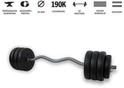 GazoFitness - Magyar súlyzó GazoFitness® Francia Rudas Súlyzó 37Kg