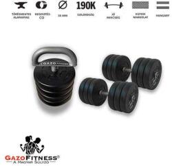 GazoFitness GazoFitness® Állítható Kettlebell 11, 5 Kg + Kézi Súlyzó 2x 16kg(32Kg