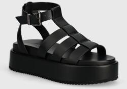 Buffalo szandál Noa Greek Sandal fekete, női, platformos, 1602209. BLK - fekete Női 40