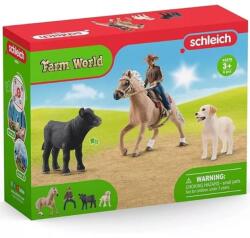 Schleich Schleich: Farm World - Set de joacă echitație western (42578) (SLH42578) Figurina