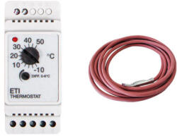 BVF ETI-1551 termosztát csőkísérő fűtéshez + ETF-622 hőmérsékletszenzor (eti1551+etf622)