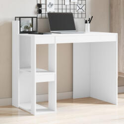 vidaXL fehér szerelt fa irodai asztal 103, 5 x 56, 5 x 94 cm (847975) - valora
