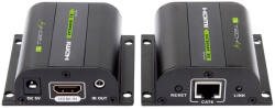 TECHLY Jeltovábbító, Techly HDMI extender, Cat. 6/6A/7, 60 méter, IR (IDATA_EXT-E704K)