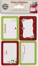 Gastro Handmade címkék, 8 db, különféle színek