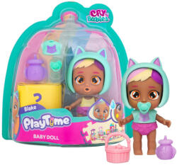 IMC Toys Cry Babies Playtime - Blake könnyes baba kiegészítőkkel (IMC921825/923089)