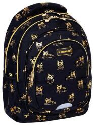 Astra Golden Frenchie ergonomikus iskolatáska, hátizsák - 2 rekeszes - Head - 39 cm (502024027) (A502024027)