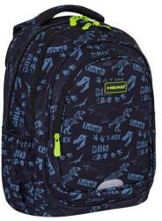 Astra Dínós ergonomikus iskolatáska, hátizsák - 2 rekeszes - Head - 42 cm (502024114) (A502024114)