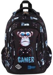 St. Majewski St. Right - Blue Gamer ergonomikus iskolatáska, hátizsák - 3 rekeszes (666711) (666711)