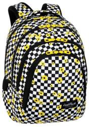 COOLPACK - Drafter 3 iskolatáska, hátizsák - 4 rekeszes - Chess Flow (F010745) (F010745)