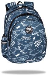 COOLPACK - Jerry iskolatáska, hátizsák - 3 rekeszes - Street life (F029697) (F029697)