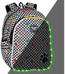 COOLPACK - Jimmy LED iskolatáska, hátizsák - 2 rekeszes - Catch me (F110666) (F110666)