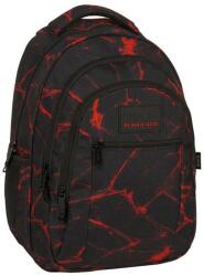 DERFORM BackUp Fiús hátizsák - 3 rekeszes - Vörös pókháló (PLB6O40) (PLB6O40)