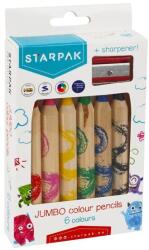 Starpak Monsters JUMBO 6 db-os színesceruza készlet