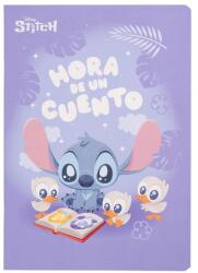 COOLPACK - Disney Stitch - Hora de un Cuento 60 lapos A/5 jegyzetfüzet - kockás (77747PTR)