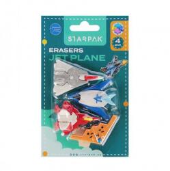 Starpak 4 db-os repülőgépes radírgumi (538805)