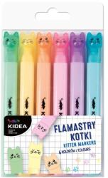 DERFORM Kidea 6 db-os cicás filctoll (FK6KKA) (FK6KKA)